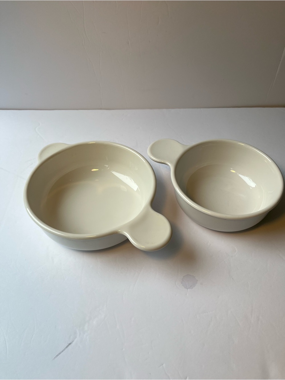 Grab - It Vintage Corning Ware 2pc P-150-B 15oz & P-240-B 24oz White